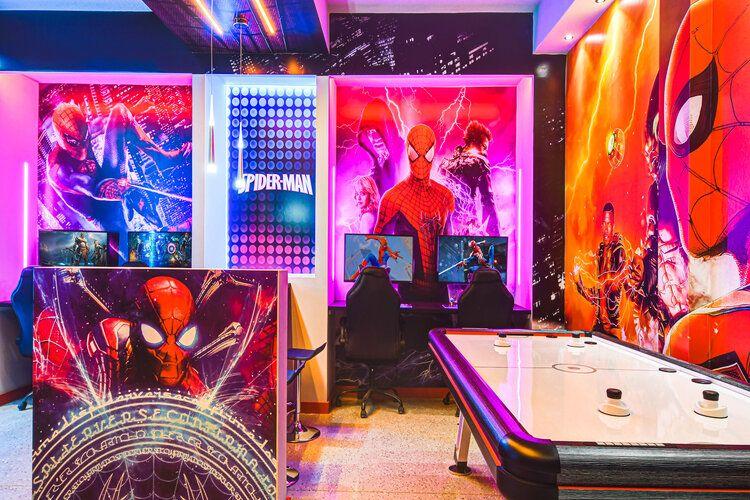 The epic games room at Bella Vida 192