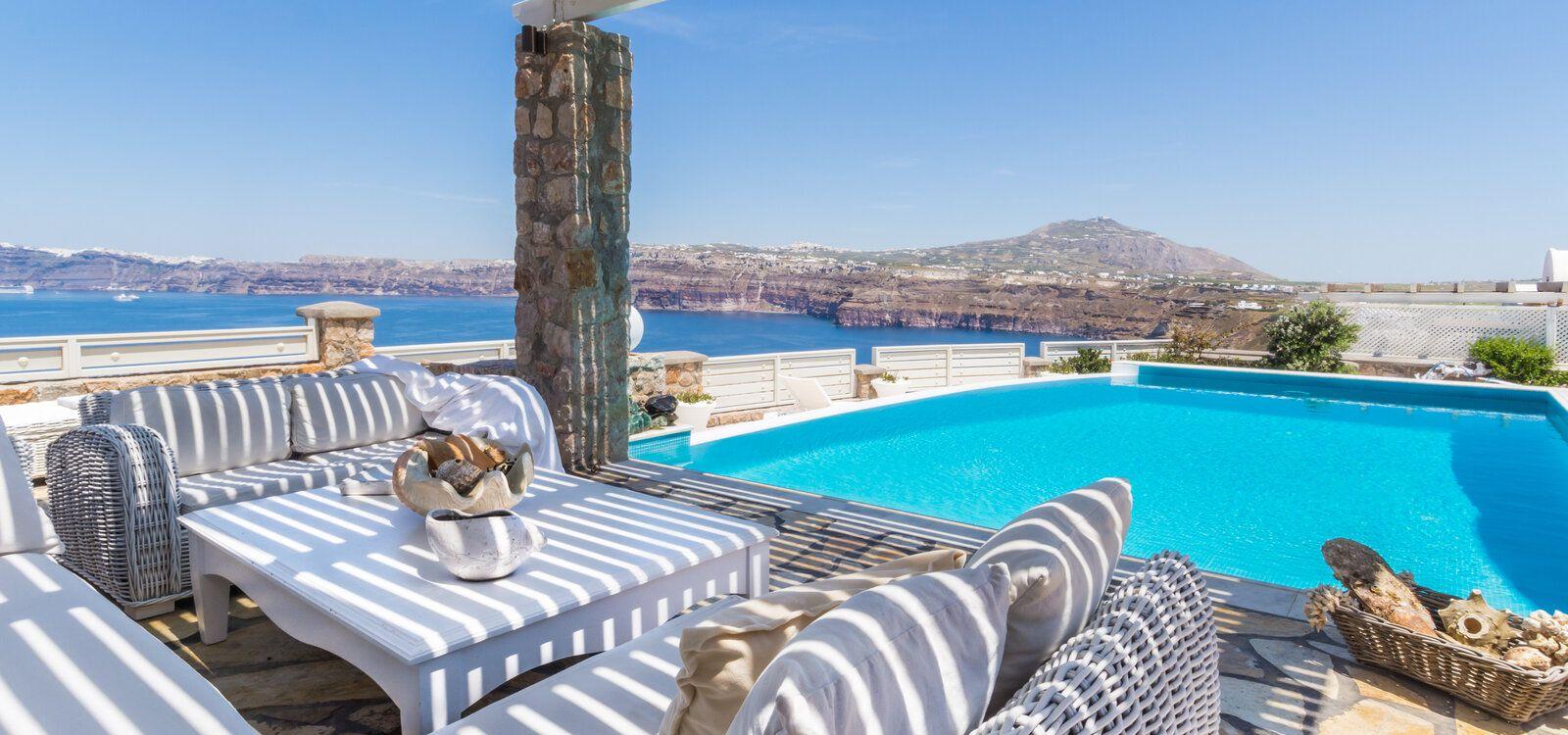 Santorini villas with private pool, Michaela Residence, Top Villas