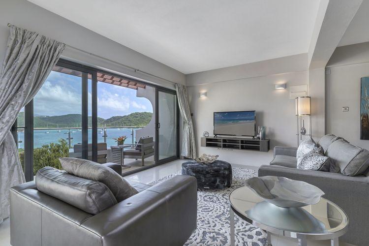 The Bay View Villa pet-friendly villa in Grenada living room