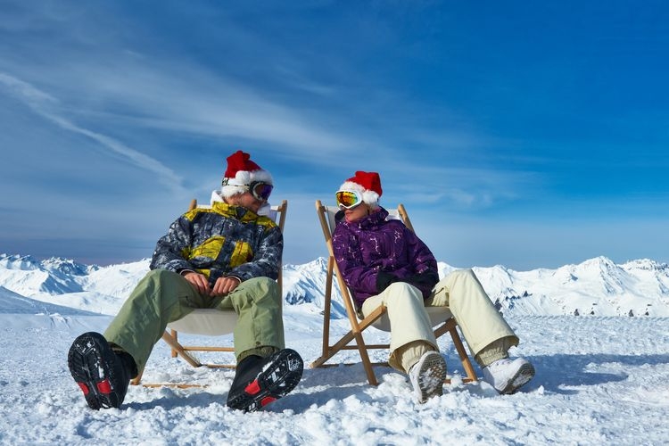 The best time to visit Courchevel, December skiers, Top Villas