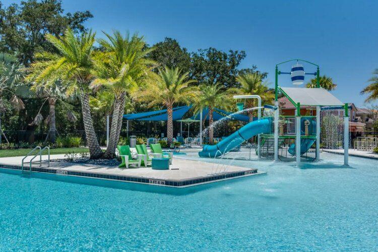 Paradiso Grande kids' splash playground in Orlando FL