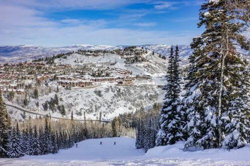 Park City ski resort landscape
