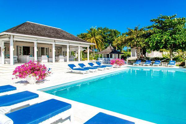 Bumpers Nest at the Tryall Club view of the pool in Jamaica