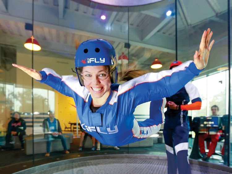 Indoor skydiving in Orlando, unique Florida weekend getaways