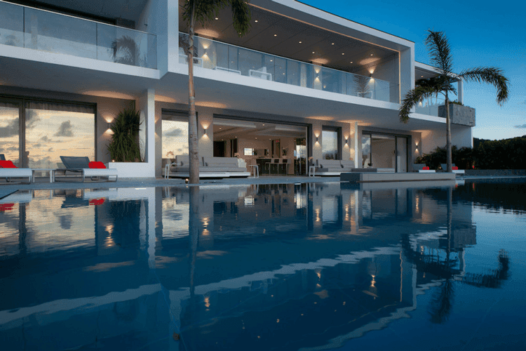 Villa Axel Rocks Gustavia villas with pools