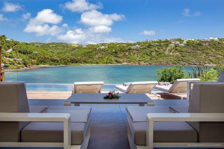 Villa Javacanou beachfront vacation rental in St Barts