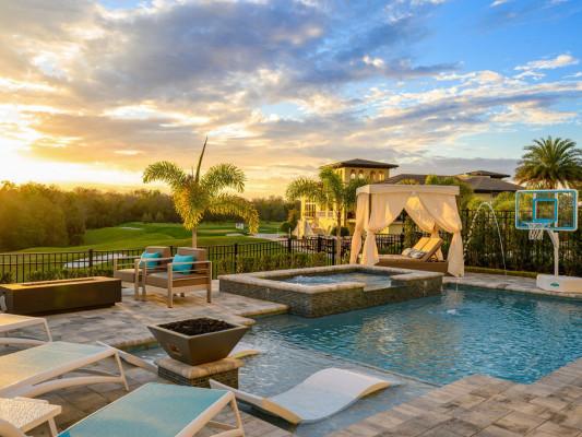 7 bedroom vacation rentals in Orlando Florida Bears Den 13