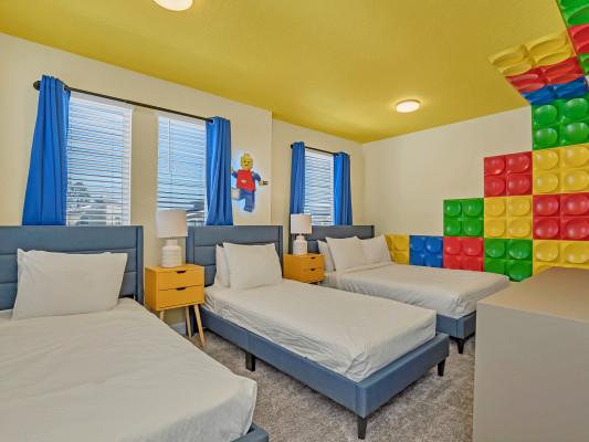 Orlando homes with Legoland-themed rooms - Championsgate 882