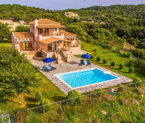 Kefalonia villas with pools - Villa Aetos