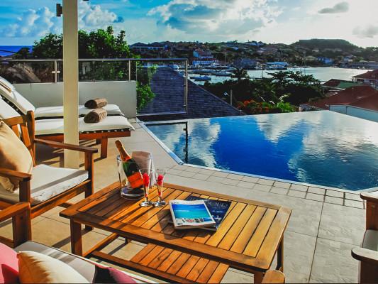 Villa Wastra Gustavia villas with pools