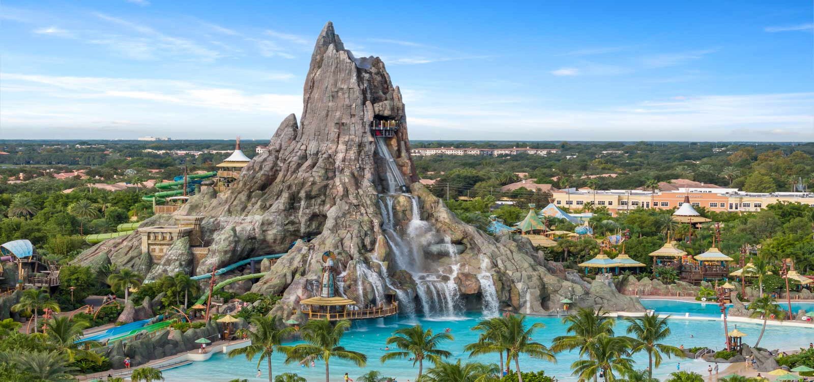 Volcano Bay at Universal Orlando, view