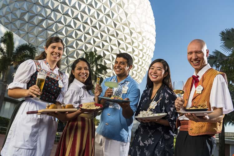 Epcot Food Festival Top Villas