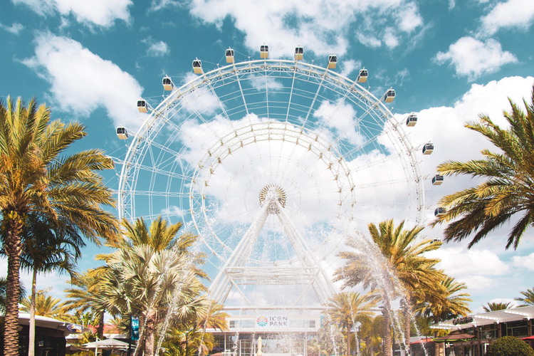 View of The Wheel at Icon Park Orlando