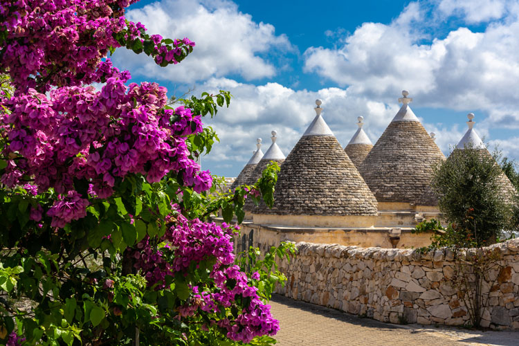 Trullo houses in Puglia - Best places to visit in January