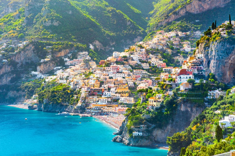 The best places to visit in September - Seaside town in Amalfi