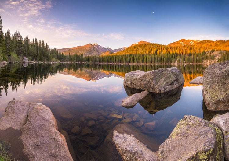 View of the Rocky Mountains - Best places to visit in January